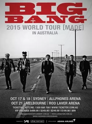 BIGBANG:东京巨蛋演唱会 2015-2016